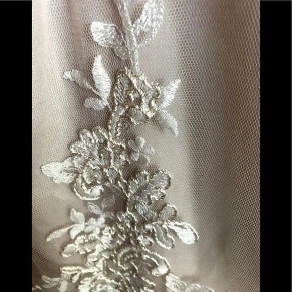 Rhyme Los Angeles Blush Lace Overlay Tank, NWT - Picture 5 of 6